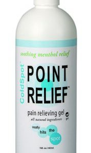 Topical Pain Relief Point Relief ColdSpot 0.06% – 12% Strength Menthol / Methyl Salicylate Topical Gel 16 oz.