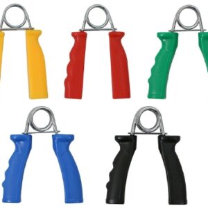 Hand Exerciser Set CanDo Twist-n-Bend Adult Yellow / Red / Green / Blue / Black Fixed Resistance Grip