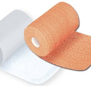 2 Layer Compression Bandage System CoFlex TLC Zinc LITE with Indicators 3 Inch X 6 Yard / 3 Inch X 7 Yard Self-Adherent / Pull On Closure Tan NonSterile 25 to 30 mmHg