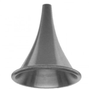 Ear Speculum Tip Round Tip Chrome Plated 5 mm Reusable