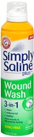 Wound Cleanser Simply Saline Plus Wound Wash 7.1 oz. Spray Can Sterile Antiseptic