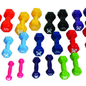 Dumbbell Set 10 Piece Set CanDo 1 lbs. / 2 lbs. / 3 lbs. / 4 lbs. / 5 lbs.