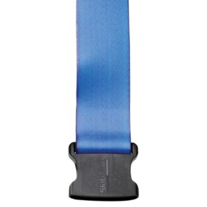 Gait Belt SkiL-Care PathoShield 72 Inch Length Blue Plastic Coated Webbing