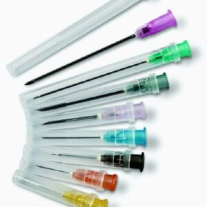 Hypodermic Needle HSW Fine-Ject 2 Inch Length 18 Gauge Thin Wall Without Safety