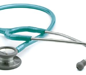 Clinician Stethoscope Adscope 603 Caribbean Blue 1-Tube 22 Inch Tube Double Sided Chestpiece