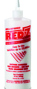 Fluid Solidifier Red Z 22,000 cc Needle Nose Tip Bottle 22 oz.
