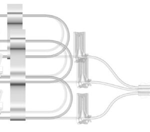 Subcutaneous Infusion Set Sub-Q 24 Gauge X 3 9 mm 36 Inch Tubing Without Port