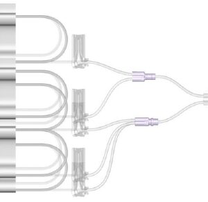 Subcutaneous Infusion Set Sub-Q 24 Gauge X 5 12 mm 36 Inch Tubing Without Port