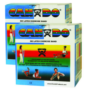 Exercise Resistance Band CanDo Blue 5 Inch X 50 Yard Heavy Resistance