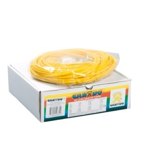 Exercise Resistance Tubing CanDo Yellow 100 Foot Length X-Light Resistance