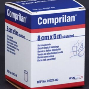 Compression Bandage Comprilan 4 Inch X 5-1/2 Yard Clip Detached Closure Tan NonSterile Standard Compression