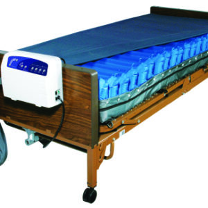 Bed Mattress System Med-Aire Plus Alternating Pressure / Low Air Loss 36 X 80 X 8 Inch