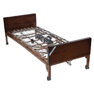 Electric Bed Delta Ultra-Light 1000 Home Care 88 Inch Length Spring Deck 12-1/2 to 21-1/2 Inch Height Range