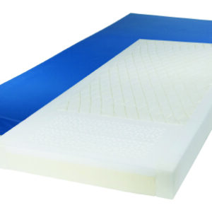 Bed Mattress Gravity 7 with Raised Side Rails Pressure Redistribution Type 36 X 80 X 6 Inch