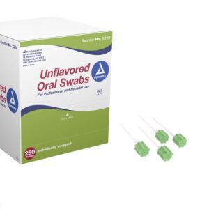 Oral Swab Dynarex Untreated Foam Tip 1 per Pack