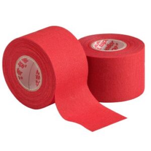Athletic Tape Mueller Mtape Scarlet 1-1/2 Inch X 10 Yard Cotton / Zinc Oxide NonSterile
