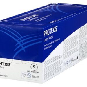 Surgical Glove Protexis Latex Micro Size 6 Sterile Latex Standard Cuff Length Smooth Light Brown Not Chemo Approved