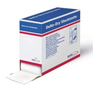 Stockinette Water Resistant Delta-Dry 4 Inch X 11 Yard Polypropylene / Nylon / Polyester Mesh NonSterile