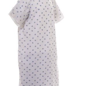 Patient Exam Gown Excel Angleback Large Tiffany Blue Reusable