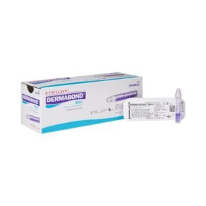Skin Adhesive Dermabond Mini 0.36 mL High Viscosity Dome Applicator Tip 2-Octyl Cyanoacrylate
