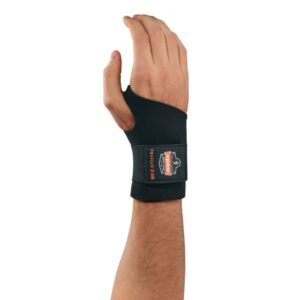 Wrist Support ProFlex 670 Ambidextrous Single Strap Neoprene Left or Right Hand Black Large