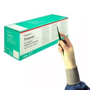 Surgical Glove Protexis PI Classic Size 5.5 Sterile Polyisoprene Standard Cuff Length Smooth Ivory Not Chemo Approved