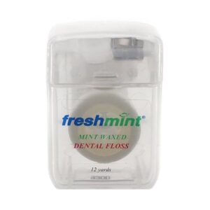 Dental Floss Freshmint 12 Yard Mint Flavor