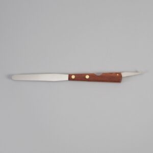 Spatula Tapered 4 Inch Blade Stainless Steel Blade / Rosewood Handle