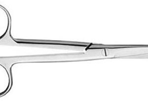 Dissecting Scissors V. Mueller Mayo 5-3/4 Inch Length Surgical Grade Stainless Steel NonSterile Finger Ring Handle Curved Blunt Tip / Blunt Tip