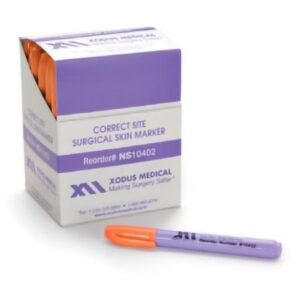 Correct Site Marker Prep-Resistant Gentian Violet Ink 4-1/4 Inch Length NonSterile Mini Regular Tip