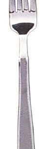 Fork Weighted / Straight Silver / White Stainless Steel