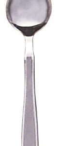 Soup Spoon Weighted / Straight Silver / White Stainless Steel