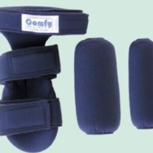 Hand Contracture Orthosis Comfy Grip Headliner Fabric Right Hand Navy Blue Medium