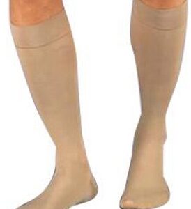Compression Stocking JOBST Relief Knee High Medium Black Closed Toe