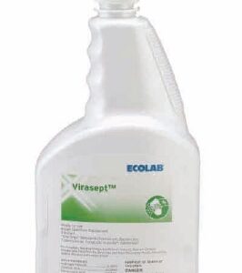 Surface Disinfectant Cleaner Virasept Peroxide Based Manual Squeeze Liquid 32 oz. Bottle Pungent Scent NonSterile