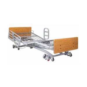 Electric Bed Rexx Long Term Care 80 Inch Length Orthopedic Grid Deck 7-7/8 to 26 Inch Height Range