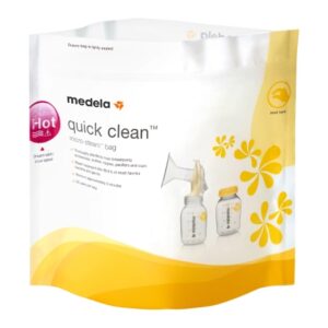 Micro-Steam Bags Medela Quick Clean For Breast Pump Accessories
