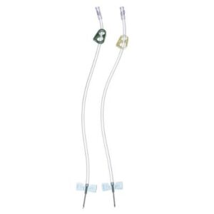 Arteriovenous Fistula Needle Buttonhole AVF 16 Gauge 1 Inch 12 Inch Tubing Without Port