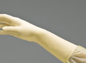 Surgical Glove DermAssist Size 7 Sterile Latex Standard Cuff Length Smooth Ivory Not Chemo Approved