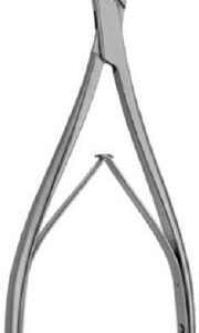 Rongeur Forceps V. Mueller Lempert Thin Oval Tips Plier Handle 7-1/2 Inch Length