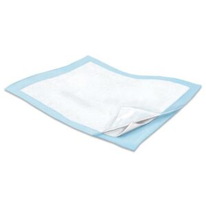 Disposable Underpad Wings Quilted Premium Comfort 23 X 36 Inch Airlaid Heavy Absorbency