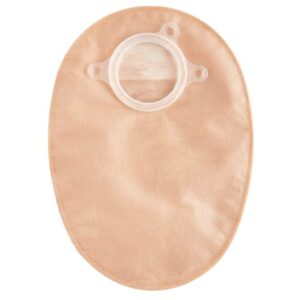 Ostomy Pouch Natura + Two-Piece System 8 Inch Length Closed End