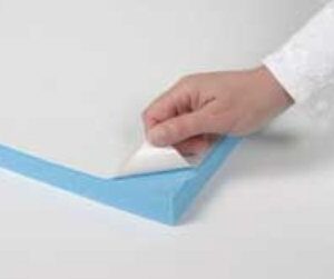 Orthopedic Padding Adhesive AliMed T-Stick 16 X 24 Inch Foam NonSterile