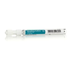Morphine Sulfate, Preservative Free 4 mg / mL Injection 1 mL