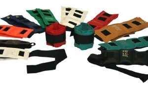 Weight Cuff Set 20 Piece Set / Adjustable Cuff Style The Cuff Original Economy Set 1/4 lbs. / 1/2 lbs. / 3/4 lbs. / 1 lbs. / 1-1/2 lbs. / 2 lbs. / 2-1/2 lbs. / 3 lbs. / 4 lbs. / 5 lbs.