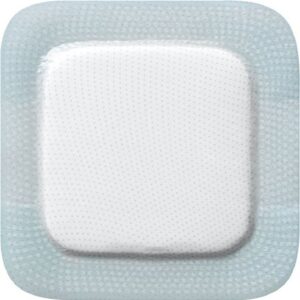 Foam Dressing Biatain Silicone 3 X 3 Inch With Border Film Backing Silicone Adhesive Square Sterile
