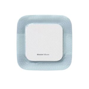 Foam Dressing Biatain Silicone 6 X 6 Inch With Border Film Backing Silicone Adhesive Square Sterile