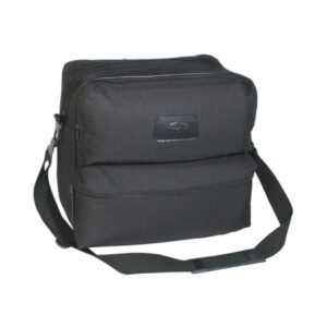 Nurse Bag Black Polyester 7 X 12 X 13 Inch