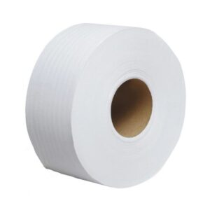 Toilet Tissue Scott Essential 100% Recycled Fiber JRT White 2-Ply Jumbo Size Cored Roll Continuous Sheet 3-11/20 Inch X 1000 Foot