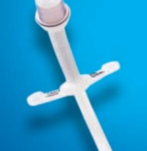 Uncuffed Tracheostomy Tube Bivona FlexTend Plus Size 4.0 Pediatric